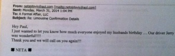 Birthday limousine service Burlington NC