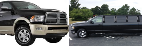 Limousine photos: stock vs real life