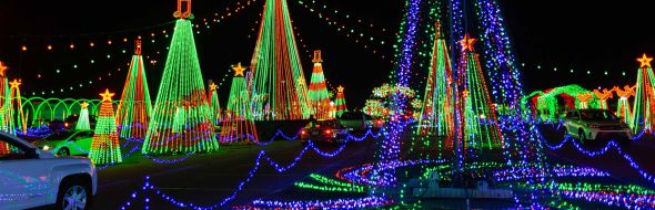 Christmas Holiday Festival of Lights Display