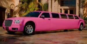 pink limousine rental